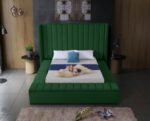 Kiki Velvet Upholstered Bed - Image 5