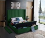 Kiki Velvet Upholstered Bed - Image 7