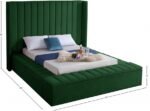Kiki Velvet Upholstered Bed - Image 8