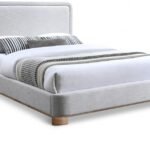 Nolita Linen Textured Fabric Upholstered Bed
