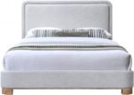 Nolita Linen Textured Fabric Upholstered Bed - Image 3