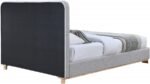 Nolita Linen Textured Fabric Upholstered Bed - Image 5