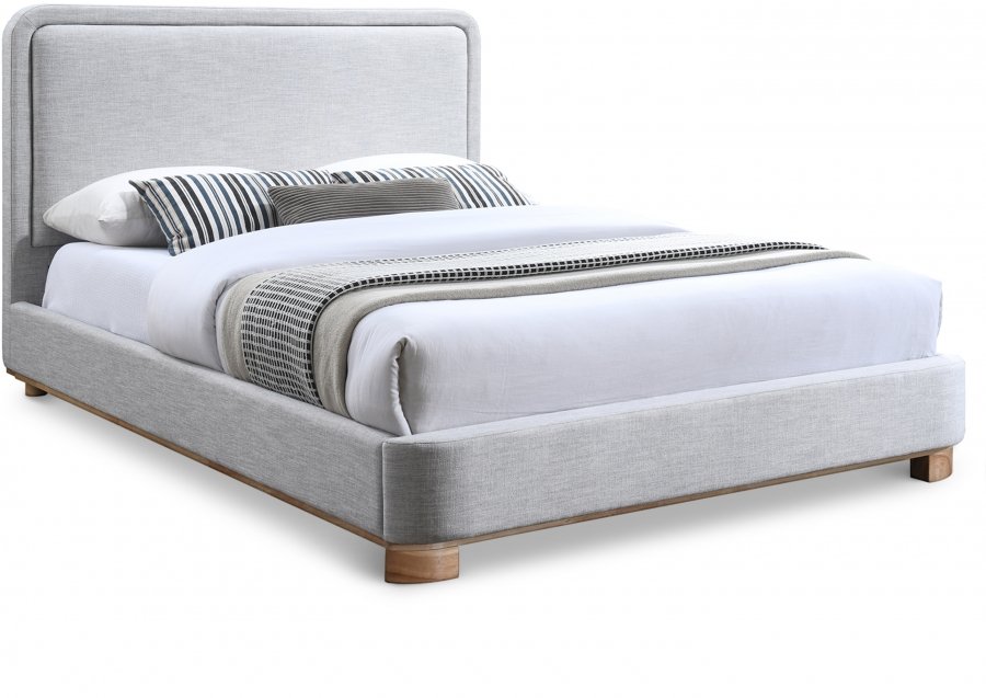 27472.jpg Nolita Linen Textured Fabric Upholstered Bed - Image 1
