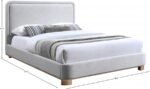 Nolita Linen Textured Fabric Upholstered Bed - Image 7
