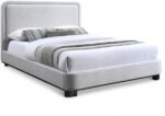 Nolita Linen Textured Fabric Upholstered Bed