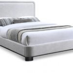 Nolita Linen Textured Fabric Upholstered Bed