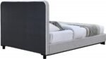 Nolita Linen Textured Fabric Upholstered Bed - Image 5
