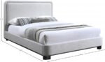 Nolita Linen Textured Fabric Upholstered Bed - Image 7