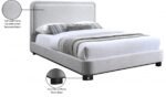 Nolita Linen Textured Fabric Upholstered Bed - Image 8