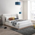 Jardin Boucle Fabric Upholstered Bed - Image 2