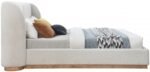 Jardin Boucle Fabric Upholstered Bed - Image 5