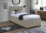Hudson Vegan Leather Upholstered Twin Trundle Bed - Image 2