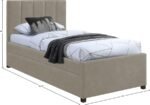 Hudson Vegan Leather Upholstered Twin Trundle Bed - Image 9