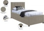 Hudson Vegan Leather Upholstered Twin Trundle Bed - Image 10
