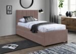 Hudson Vegan Leather Upholstered Twin Trundle Bed - Image 2