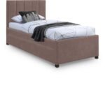 Hudson Vegan Leather Upholstered Twin Trundle Bed