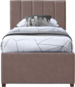 Hudson Vegan Leather Upholstered Twin Trundle Bed - Image 3