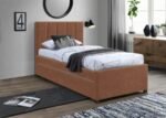 Hudson Vegan Leather Upholstered Twin Trundle Bed - Image 2