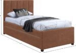 Hudson Vegan Leather Upholstered Twin Trundle Bed - Image 9