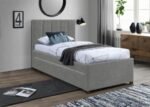 Hudson Vegan Leather Upholstered Twin Trundle Bed - Image 2