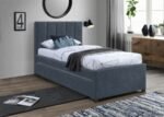 Hudson Vegan Leather Upholstered Twin Trundle Bed - Image 2
