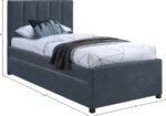 Hudson Vegan Leather Upholstered Twin Trundle Bed - Image 8