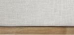 Logan Linen Textured Fabric Upholstered Bed - Image 7