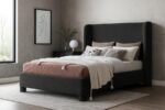 Penny Boucle Fabric Upholstered Bed - Image 2
