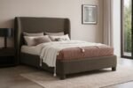 Penny Boucle Fabric Upholstered Bed - Image 2