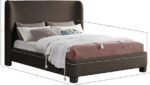 Penny Boucle Fabric Upholstered Bed - Image 7