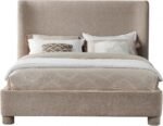 Penny Chenille Fabric Upholstered Bed - Image 3