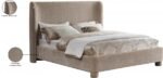 Penny Chenille Fabric Upholstered Bed - Image 11