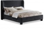 Penny Chenille Fabric Upholstered Bed