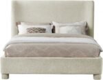 Penny Chenille Fabric Upholstered Bed - Image 3