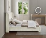 Penny Chenille Fabric Upholstered Bed - Image 6