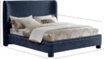 Penny Chenille Fabric Upholstered Bed - Image 10