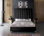 Via Velvet Upholstered Bed - Image 5