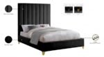 Via Velvet Upholstered Bed - Image 7