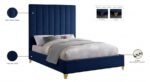 Via Velvet Upholstered Bed - Image 7