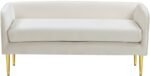 Audrey Velvet Upholstered Bench - Image 3