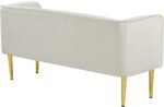Audrey Velvet Upholstered Bench - Image 4