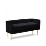 Audrey Velvet Upholstered Bench