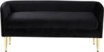 Audrey Velvet Upholstered Bench - Image 3