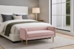 Audrey Velvet Upholstered Bench - Image 2