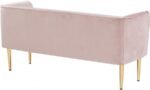 Audrey Velvet Upholstered Bench - Image 4