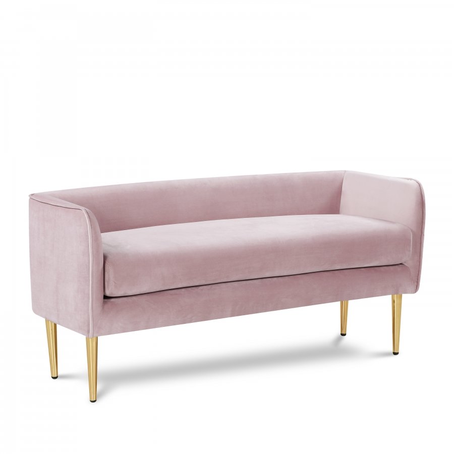 2910.jpg Audrey Velvet Upholstered Bench - Image 1
