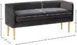 Audrey Velvet Upholstered Bench - Image 5
