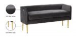 Audrey Velvet Upholstered Bench - Image 6