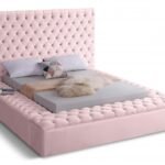 Bliss Velvet Upholstered Bed