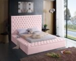 Bliss Velvet Upholstered Bed - Image 3